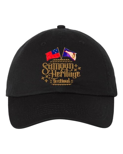 Samoan Heritage Fest Black Dad Hat